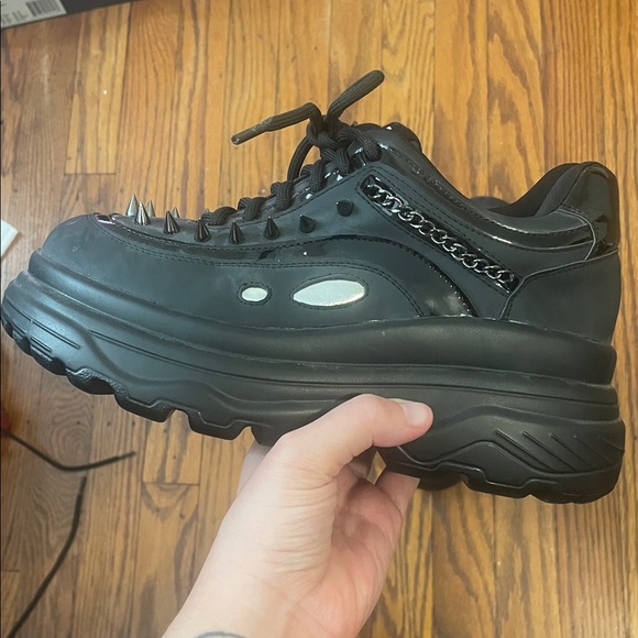 koi footwear BANE OF EXILE PLATFORM TRAINERS UK5 US7 - Picture 4 of 8